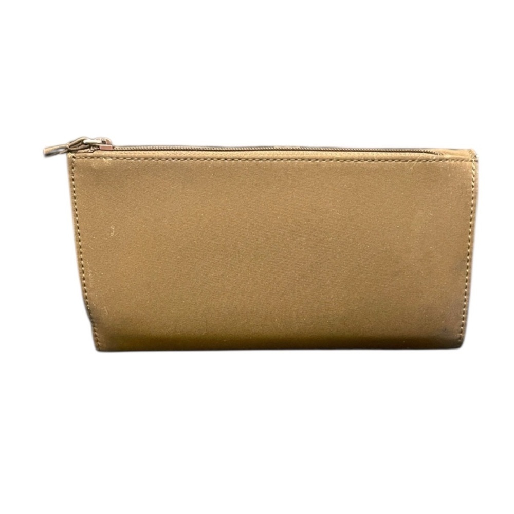 Liz Claiborne Trifold Envelop Wallet Nylon Chocolate Brown Card Holder NWOT - Picture 6 of 9